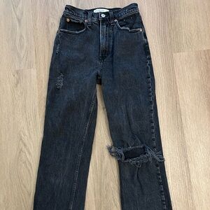 Abercrombie & Fitch 90s Ultra High Rise Straight Jean | 24S